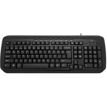 Frisby FK-4845QU Black Wired Multimedia Keyboard