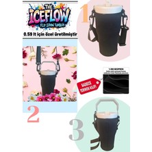 Stanley Melafish The Iceflow Flip Straw 2.0 Tumbler 0.6 Lt 20 Oz Termos Kılıfı ve Omuz Askısı