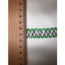 Ezel-In Tekstil Aksesuarları Dekoratif Çok Renkli Fantezi Şerit, 25 Metre ,KOD-P362