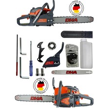 HDA 58CC 3.6 Hp Benzinli Motorlu Testere 45 cm Güçlü Ağaç Kesme Makinesi EW-YD02-58 Gold