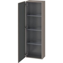 Duravit - L-Cube Boy Dolabı 40CM Sol Açılır Mat Bazalt Outlet - LC1168L4343-