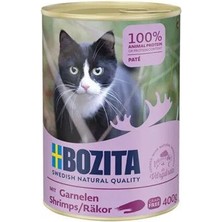 Bozita Karidesli Pate Kedi Konservesi 400 gr