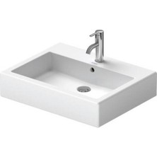 Duravit - Vero Batarya Banklı Beyaz Lavabo 60 cm Outlet - 0454600000-