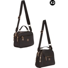 Newish Polo Kadın Kumaş Uzun Askılı El ve Omuz Çantası NEWPOLO376