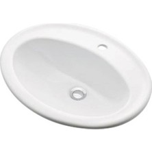 Duravit - Draplast Tezgah Üzeri Lavabo 56 cm Beyaz Outlet - 0472560000-