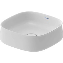 Duravit - Zencha Çanak Lavabo 42 cm Beyaz Outlet - 2373420079-