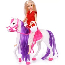 Eco Lounge Jasmine Atlı Bebek Beyaz-Pembe