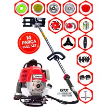Cros Lombard Italy VALENTO-X14 780 Seri Sırt Tırpan+ Akrobat Çapalama + Toprak Eşeleme 14 Parça Arazi Seti