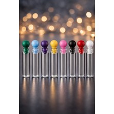 Cosy Club Shop 8li 1ml Mini Deneme Boy Yeniden Doldurulabilir Taşınabilir Cam Parfüm Şişesi