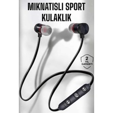 Eco Lounge Kablolu Mıknatıslı Sport Kulaklık Bluetooth Bağlantılı