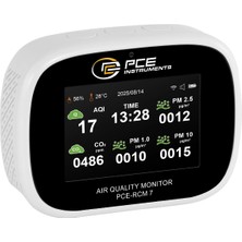 Pce-Rcm 7 Profesyonel Çok Parametreli Iç Ortam Analizörü | Pm1, Pm2.5, PM10, Co₂, Hcho, Tvoc Ölçüm
