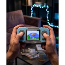 Nuveden Ieg™ Taşınabilir Retro Oyun Konsolu Dahili Oyunlar Tv Bağlantılı Şarjlı El Tipi Oyun Cihaz�