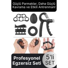 Svein #egzersizseti Fizik Tedavi Kavrama Rehabilitasyon El ve Parmak Güçlendirici Egzersiz Seti 5'li Set
