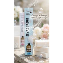 Can TIME24 Beyaz Sabun Oda Kokusu 50 ml – Çubuklu Ortam Kokusu | Kalıcı Ferah Ev & Ofis Kokusu Reed Diffuser