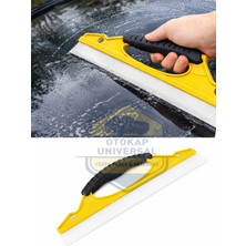 Otokap Universal Oto Cam Sil Çekçek Silikonlu Araç Cam Kurulama Su Çekme Aparatı Cam Temizleme