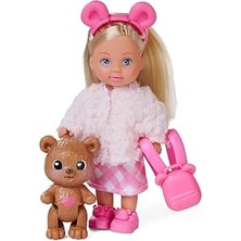 SHC4200 Simba, 105733966, Evi Love Uyku Vakti, Sevimli Pofuduk Kıyafeti, Aksesuarlı, 12 cm