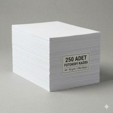 Danacı Kırtasiye A4 80 G/m² 250 Adet Beyaz Fotokopi Kağıdı