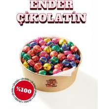 Ender Çikolata Süper Mini Çikolatin 500 gr Sütlü Çikolata Ikramlık Bayramlık Hediyelik