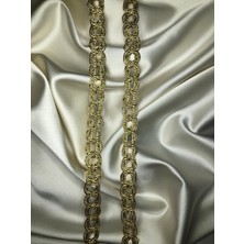 Ezel-In Tekstil Aksesuarları, Dekoratif Halkalı Simli Şerit, 25 Metre, KOD-P312