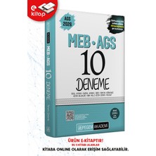 Pegem Akademi Yayıncılık 2026 Meb-Ags Tamamı Çözümlü 10 Deneme E-Kitap