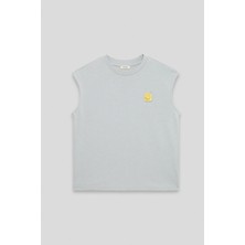 NBT BSC Bg Store Erkek Çocuk Gri Atlet