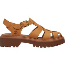 TB0A5S657541 Timberland Stone Street Fısherman Sandal Kadın Sandalet Kahve
