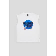 NBT Jeans Bg Store Erkek Çocuk Beyaz Atlet