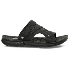 Polaris 410014.M6FX Siyah Erkek Sandalet