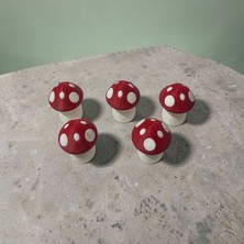 3D Tasarım Teraryum Malz. Dekoratif Mantar (10ADET)