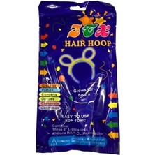 Eco Lounge Taç Fosforlu Taç Pembe Renk 12 Adet