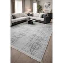 Hoom Rugs Nita 1207 Gri Modern Makina Halısı