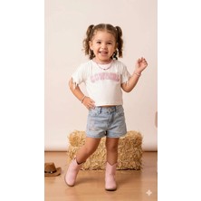 Escabel Kız Çocuk Kız Bebe T-Shirt ESC-36208