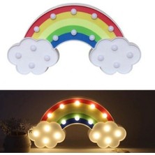 Eco Lounge LED Işıklı Gökkuşağı Gece Lambası