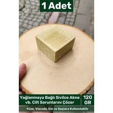 Carlburn #bitkiselsabun %100 Doğal Güzel Kokulu El Yüz Saç Vücut Orijinal Bitkisel Defne Sabun 120G - 1 Adet