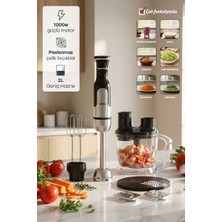 Sinbo SHB-7534 1000W El Blender Seti 2l Rendelemeli Doğrayıcılı