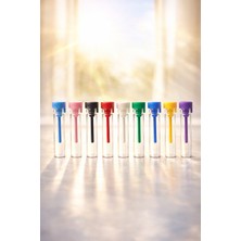 Cosy Club Shop 9lu 2ml Mini Deneme Boy Yeniden Doldurulabilir Taşınabilir Cam Parfüm Şişesi