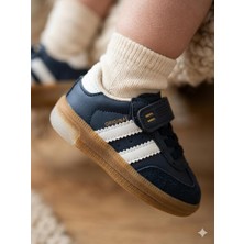 Bukond Bebe Samba Işıklı Cırtlı Sneaker Spor Ayakkabı