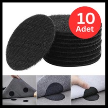 Tg Tek-İş Global Halı Sabitleme Bandı 10'lu Set | Kaymaz Halı Tutucu Güçlü Yapışkanlı