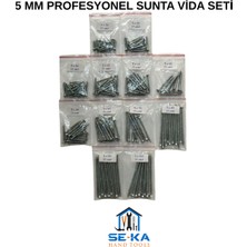 5 mm Profesyonel Sunta Vida SETİ(5X20 5X25 5X30 5X35 5X40 5X45 5X50 5X60 5X70 5X80 5X90 5X100)