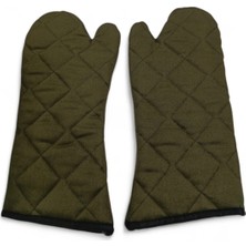 Alopex Fox Dokuma Fırın Eldiveni Çift (2'li) 38 cm