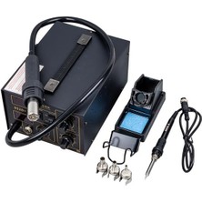 Olinea Class 852D+ Dijital Sıcak Hava Üflemeli + Isı Ayarlı Havya Lehim Istasyonu