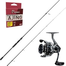 Okuma Wave Up 198CM 0.5-6gr - Okuma Safyre 1000 Lrf Olta Seti