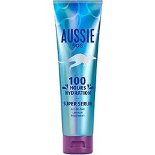 Indispensablely Aussie Sos Super Kuru Saçlar Için Durulanmayan 160ML 100 Saat Nemli Saçlar
