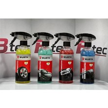 Würth 4'lü Bakım Seti Jant - Cam - Böcek - Easy Clean 400ML (Yeni Tarihli)
