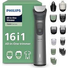 Indispensablely All-In-One Trimmer 7000 Series, 16'sı 1 Arada Erkek Bakım Seti, Yüz Saç Vücut Için, 120 Dakika