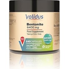Indispensablely Validus Bentonite 6400 240 Capsules