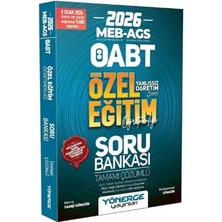 Yönerge Yayınları 2026 Öabt Meb Ags Özel Eğitim Öğretmenliği Soru Bankası Yönerge