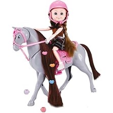 Indispensablely Binici Belissa Yarış Atı 53810 - Kahverengi Yeleli At