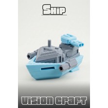 Modelerman Design Assault Patrol Ship Figür 3D Baskı Model Koleksiyon Oyun Diorama Kişiselleştirilebilir Hediye