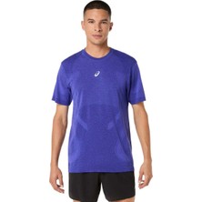Asics Road Seamless Erkek Lacivert Koşu T-Shirt 2011D355-403